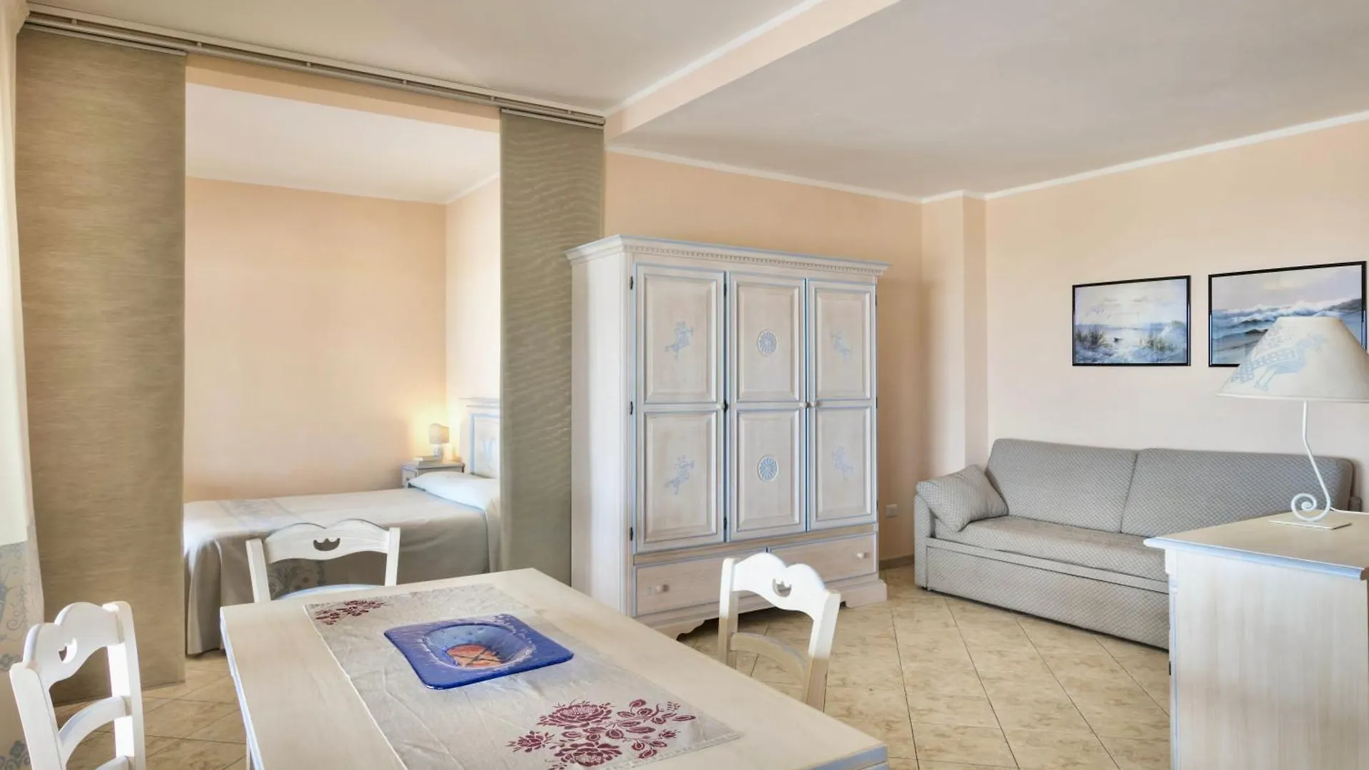 Apartmanhotel Residence With Private Beach In Bosa Marina Just 100 Meters From The Sea