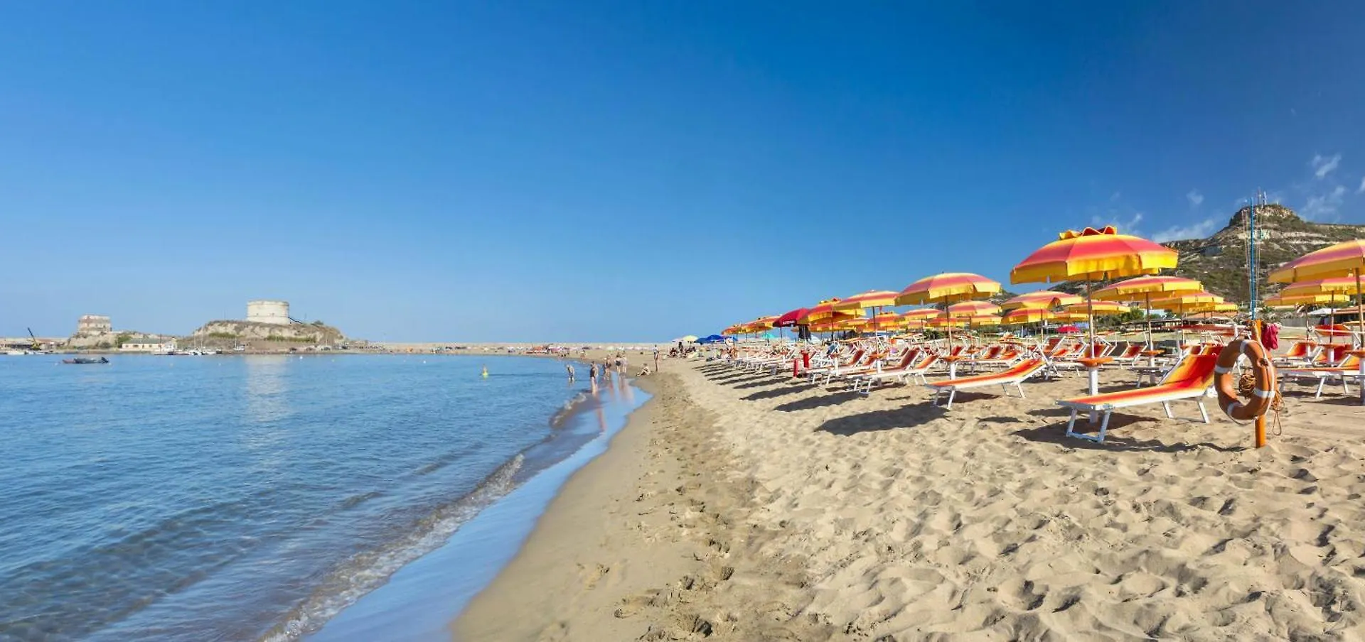 Residence With Private Beach In Bosa Marina Just 100 Meters From The Sea 0*,  イタリア
