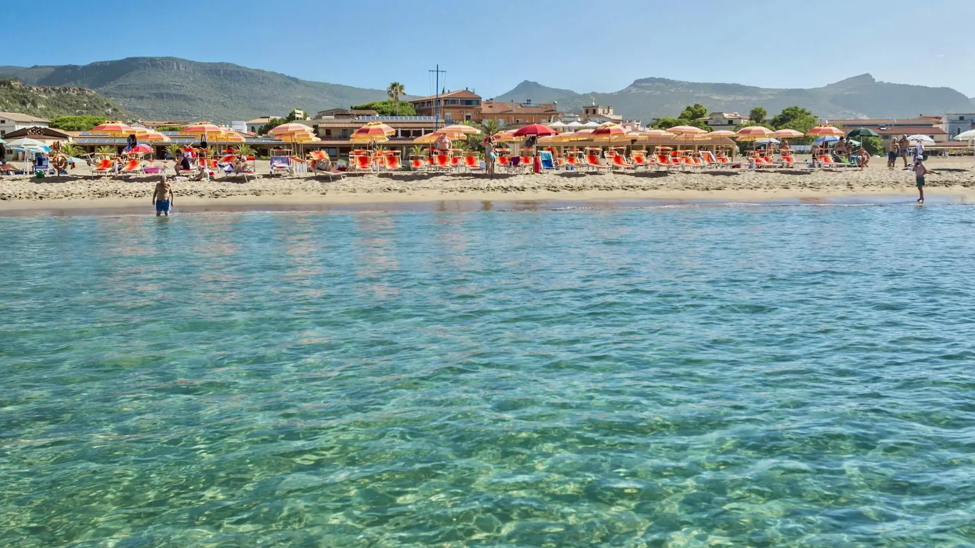 Residence With Private Beach In Bosa Marina Just 100 Meters From The Sea
